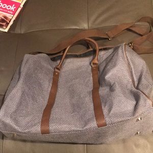 Blue over night bag